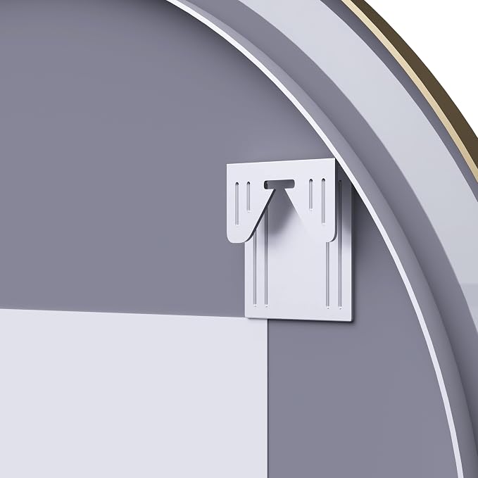 Itrue 36 Inch LED Bathroom Round Mirror, Gold Metal Frame, Adjustable Color Temp & Brightness,Anti-Fog,Shatter-Proof Tempered Vanity Mirror for Wall - Image 7