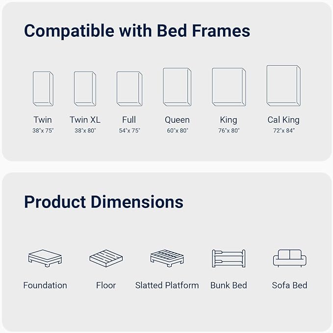 Avenco 14 Inch Full Size Mattress in a Box, Hypoallergenic & Back Pain Relief, Hybrid Full Mattresses with Smarts Coils, Fiberglass Free CertiPUR-US Certified Colchones No Box Spring Needed
