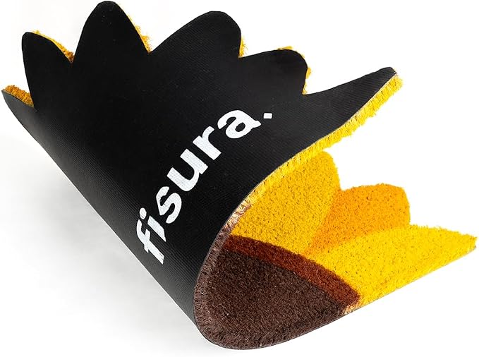 Fisura – Doormat Outdoor Entrance, Outdoor mats for Front Door, Welcome mat. Made of Coconut Fiber with Non-Slip PVC Base, Doormat Hand-Painted, 30x18 inches. (Sunflower) - Image 7