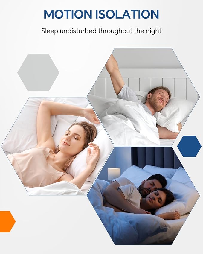 BEDELITE Twin Mattress Topper Dual Layer 4 Inch Memory Foam Mattress Topper, 2 Inch Pilow Top Mattress Pad and 2 Inch Premium Gel Foam Mattress, with Stretchable Pockets Up to 6"-24"