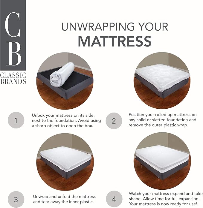 Cool Gel Chill 14 Inch Medium Firm Memory Foam Mattress Full Size, with 2 Bonus Cool Gel Memory Foam Bed Pillows, 14" with Pressure Relief, CertiPUR-US Certified, Cooling Full Mattress in a Box