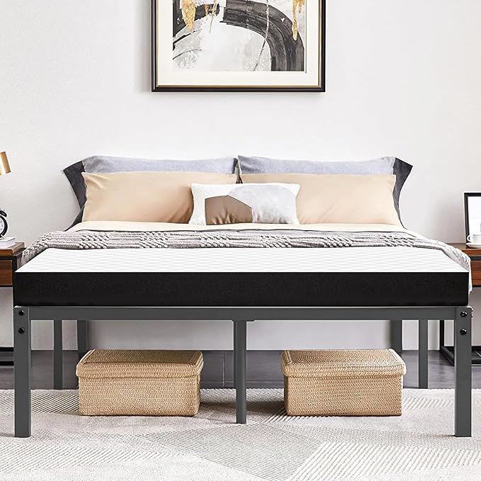 OLIXIS Tri-fold Memory Foam Mattress - 3 Inch TwinXL Size Portable Floor Bed, Foldable Mat for Adults, Collapsible and Washable Cover with CertiPUR-US Certified, for Travel & Camping & Yoga