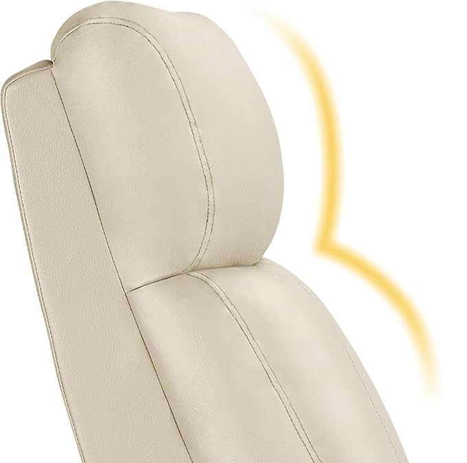 Topeakmart Recliner Chair for Living Room Recliner Sofa Reading Chair Single Sofa Home Theater Seating Modern Reclining Chair Easy Lounge with PU Leather Padded Seat Backrest
