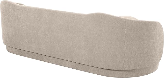 Tov Furniture Circe Taupe Textured Velvet Sofa