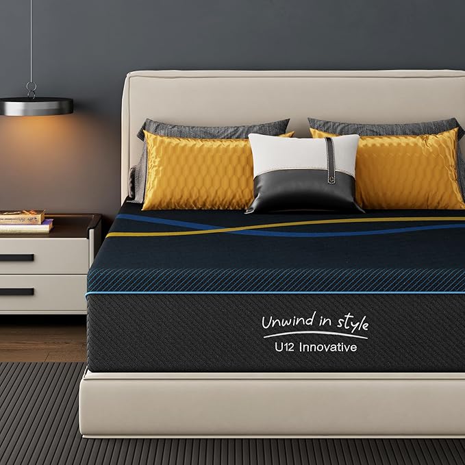 14 Inch Full Memory Foam Mattress with Removable Cover, Medium Firm, Breathable, Ergonomic Support, Mattress in a Box, Pressure Relief, No Fiberglass