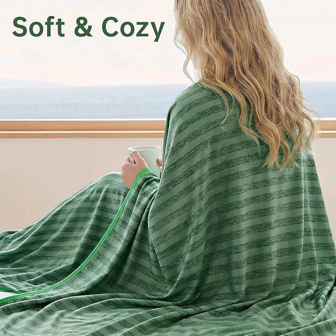 Guohaoi Cooling Blanket (90"x90"Queen Size) for Hot Sleepers and Night Sweats,100% Oeko-Tex Certified,Arc-Chill Q-Max >0.5 Cool Fiber,Ultra Cold Breathable,Comfortable,All-Season.