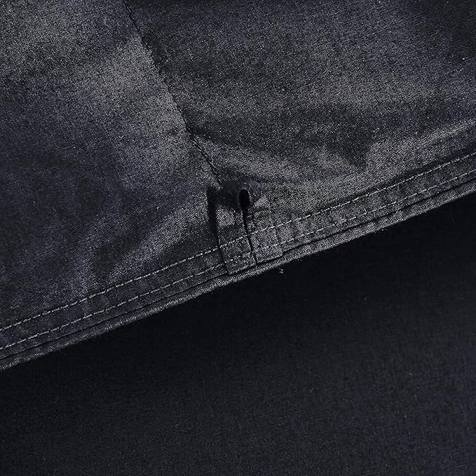 Luxurious Palatial King/Super King Goose Down Comforter, 120 X 90 inches, Unique Black Solid, 600 Thread Count, 100% Egyptian Cotton Cover, 85 Oz Fill Weight, 750 Fill Power