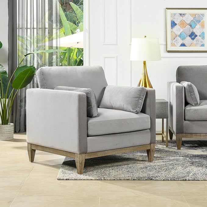 Jennifer Taylor Home Knox Modern Upholstered Comfortable Living Room Chair