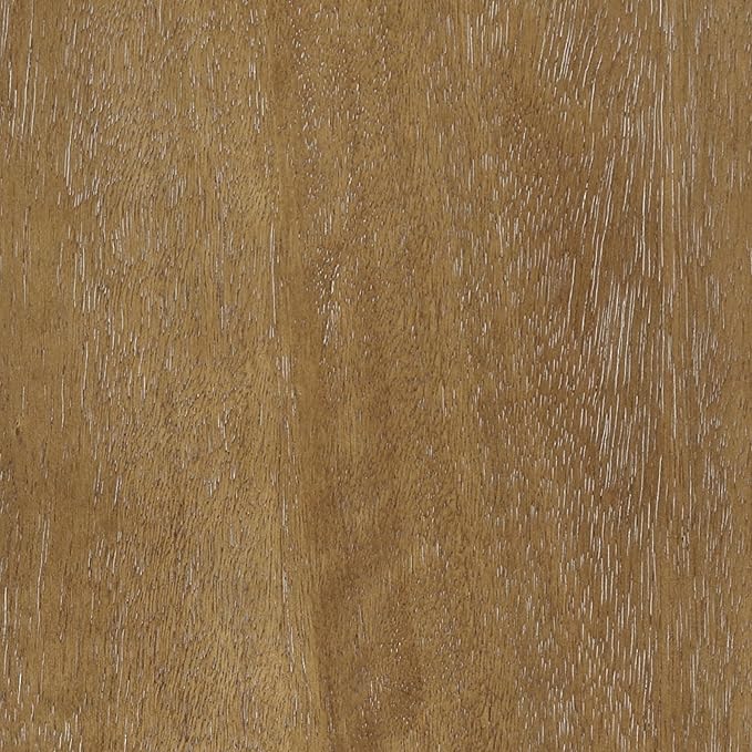 Nathan James Rein Organic Modern Coffee Table, Rustic Wood Square Coffee Table with Rounded Edge, Pedestal Coffee Table for Living Room, Light Brown