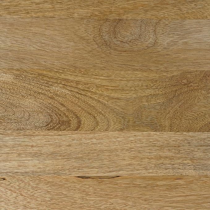 SIMPLIHOME Lockhart Square Coffee Table - 30 inch Wide Solid Mango Wood Living Room Table in Natural Blonde, Modern Cocktail Table for Family Room with Large Surface and Low Profile, Assembled