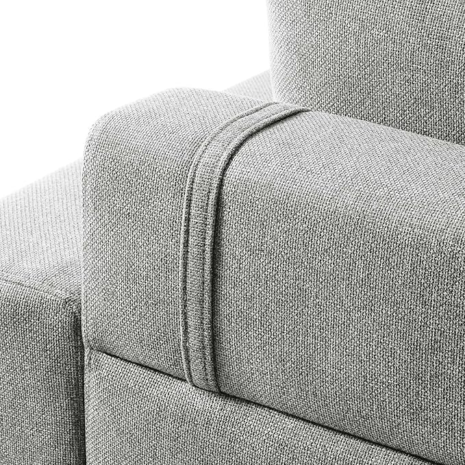Modway EEI-6214-LGR Proximity Upholstered Fabric Sofa, Light Gray