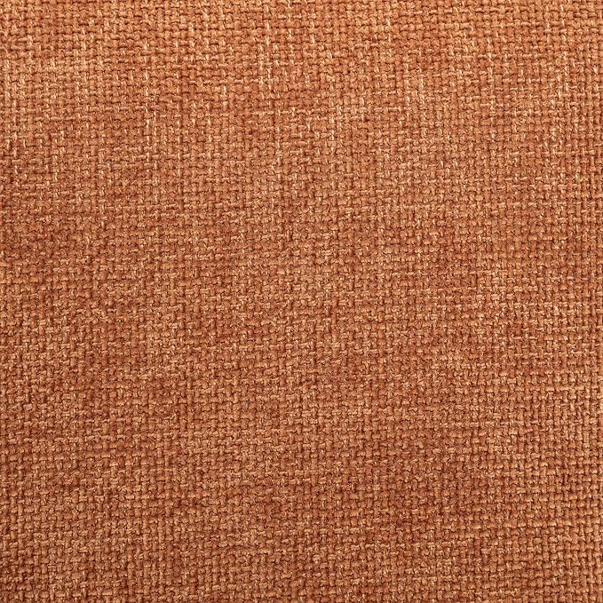 Coaster Home Furnishings - Octavia - Wood - Upholstered Sectional Sofa with Waterfall Seating, Grid Tufting, Reversible Back Cushions and Accent Pillows - Living Room - Orange - 509350