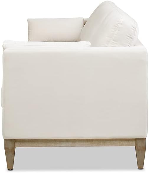 Jennifer Taylor Home Knox 84" Modern Farmhouse Performance Velvet Living Room Sofa Couch
