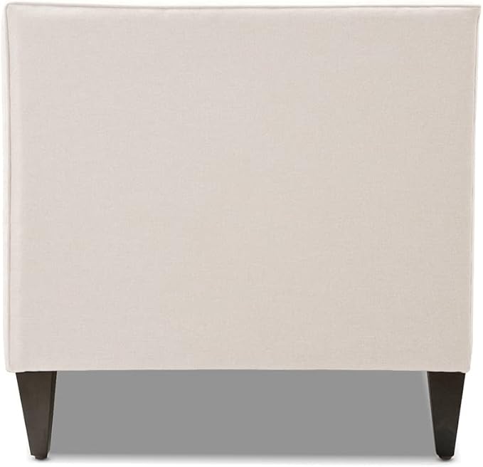 Jennifer Taylor Home Jack 84" Modern Tuxedo Tufted Sofa, Sky Neutral Beige Polyester