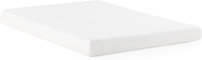 Linenspa 5 Inch Gel Infused Memory Foam Mattress - Twin XL Size - Firm - Low Profile Bed - Mattress in a Box - Youth or Kids Bed, Guest Bedroom - Pressure Relieving and Breathable - CertiPur Certified
