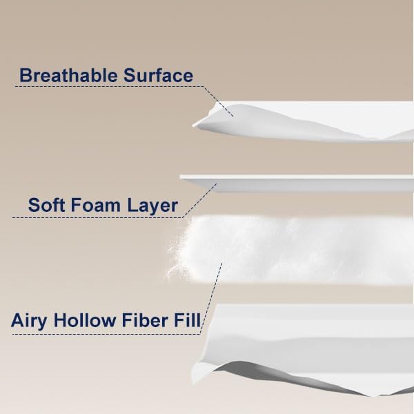 ACCURATEX Mattress Pad Full Size - 2 Inches Double Layer Comfort Pillow Top Mattress Cover, Quilted Fitted Mattress Protector Cotton Top, Stretches up 8-21" Deep Pocket Mattress Topper,54x75