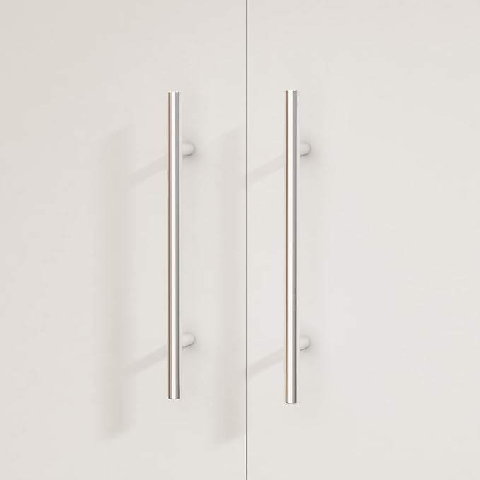 AIEGLE 2 Doors Wardrobe Armoire with Drawer, Freestanding Armoire Wardrobe Closet with Hanging Rod, Bedroom Wood Clothes Storage Cabinet Organizer in White (31.5" W x 18.9" D x 66.9" H)