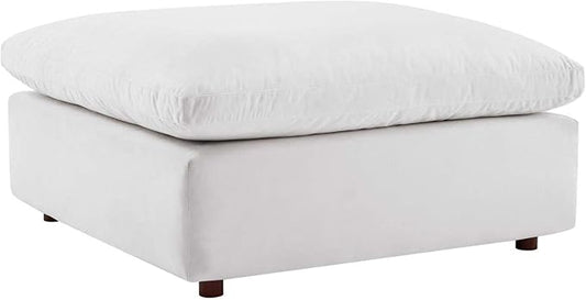 Modway Modular Sofa Commix Down Filled Overstuffed Performance Velvet