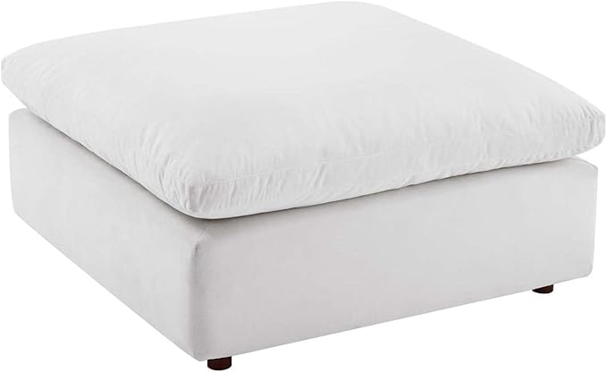Modway Modular Sofa Commix Down Filled Overstuffed Performance Velvet