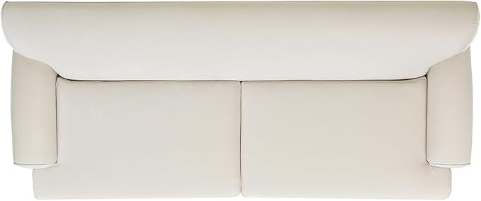 Jennifer Taylor Home Bliss Lawson Two-Cushion Tightback Sofa, French Beige Performance Velvet