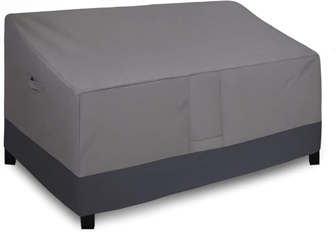 Easy-Going Heavy Duty Waterproof Outdoor Deep 2-Seater Loveseat Couch Patio Furniture Cover with Air Vent, Windproof, Durable by Easy-Going