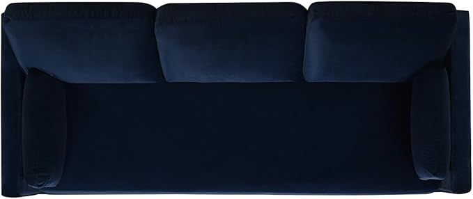 Jennifer Taylor Home Knox 84" Modern Farmhouse Performance Velvet Living Room Sofa Couch