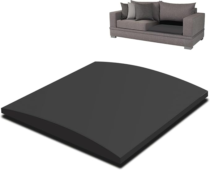 AK Trading CO. Furniture Seat Support - High-Density (1.8 Density 44-ILD) - Charcoal Foam Couch Sofa Cushion Support Cushion Sag Repair Replacement for Sofa Couch Loveseat Chair (20" x 20" (1pack))