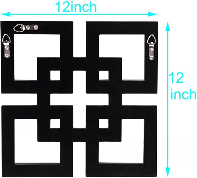 QMDECOR Square Mirrored Wall Decor Decorative Mirror 12x12 inches Modern Fashion DIY Silver Wall-Mounted Mirrors - Image 7