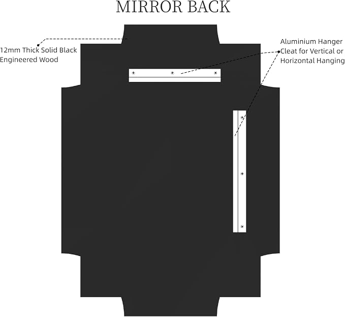 Kelly Miller 20"x30" Small Gold Bathroom Mirror for Wall Mount, Beveled Vanity Mirror for Master Bath Half Bath - Image 7