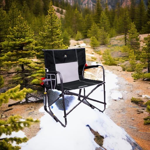 GCI Outdoor Freestyle Rocker XL Portable Folding Rocking Chair and Outdoor Camping Chair - Image 2