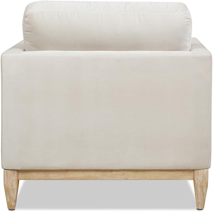 Jennifer Taylor Home Knox Modern 65" Performance Velvet Upholstered Indoor Living Room Chaise Lounge Chair
