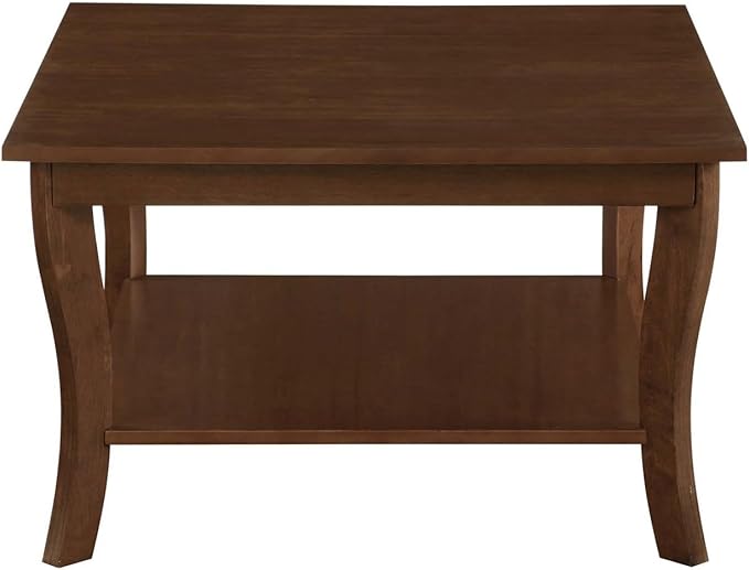 Convenience Concepts American Heritage Square Coffee Table, Espresso