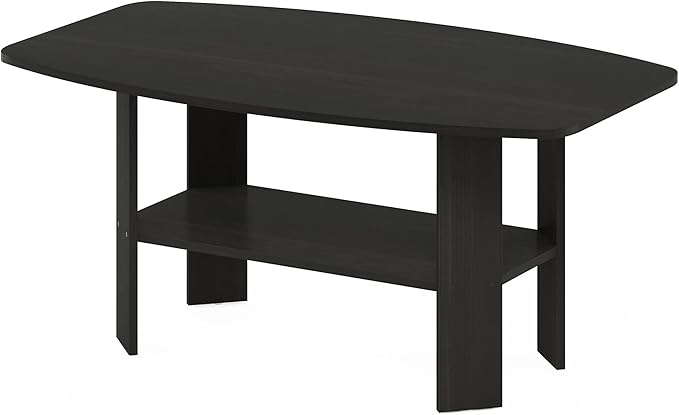 Furinno Simple Design Coffee Table and End Table, Espresso