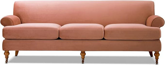 Jennifer Taylor Home Bliss 88" Lawson French Country Three-Cushion Tightback Sofa