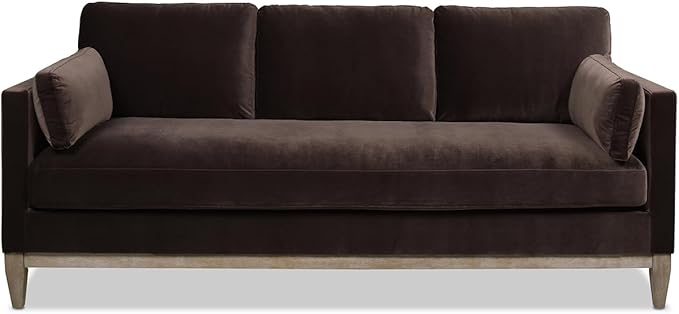 Jennifer Taylor Home Knox 84" Modern Farmhouse Performance Velvet Living Room Sofa Couch
