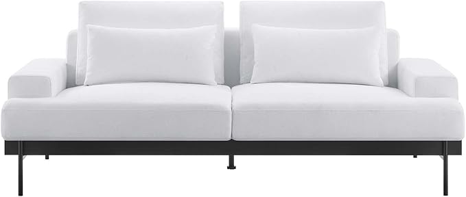 Modway EEI-6214-WHI Proximity Upholstered Fabric Sofa, White