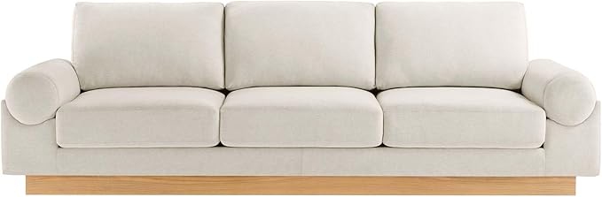 Modway EEI-6401-IVO Oasis Upholstered Fabric Sofa, Ivory