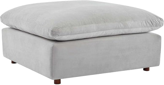 Modway Modular Sofa Commix Down Filled Overstuffed Performance Velvet