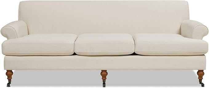 Jennifer Taylor Home Bliss 88" Lawson French Country Three-Cushion Tightback Sofa
