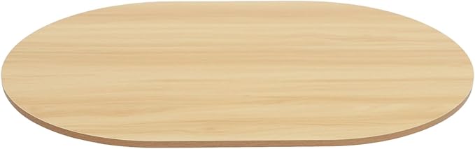 Folding Coffee Table, Small Collapsible Coffee Table, Portable Low Floor Tables with 4 Foldable Legs, Foldable Round Center Tables Living Room, Home, Office, No Assembly 31.5 x 18.9 x 14.2 in (Wood)