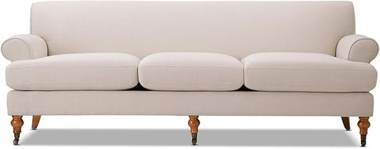 Jennifer Taylor Home Bliss 88" Lawson French Country Three-Cushion Tightback Sofa