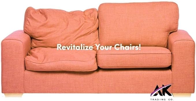 AK Trading CO. Furniture Seat Support - High-Density (1.8 Density 44-ILD) - Charcoal Foam Couch Sofa Cushion Support Cushion Sag Repair Replacement for Sofa Couch Loveseat Chair (24" x 24" (3pack))