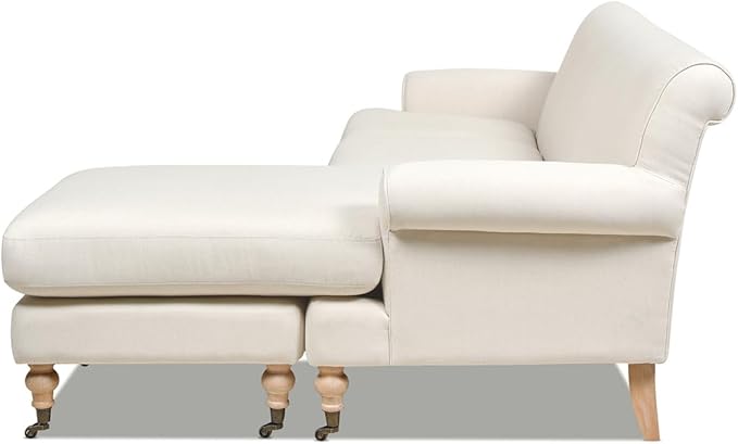 Jennifer Taylor Home Bliss Lawson 88" L-Shape Reversible Sectional Sofa