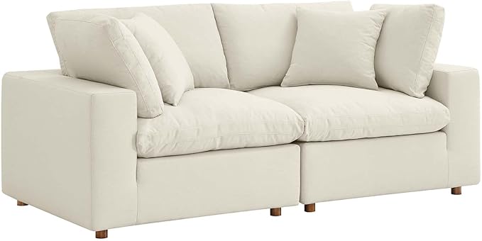 Modway Commix Down-Filled Overstuffed Upholstered Loveseat