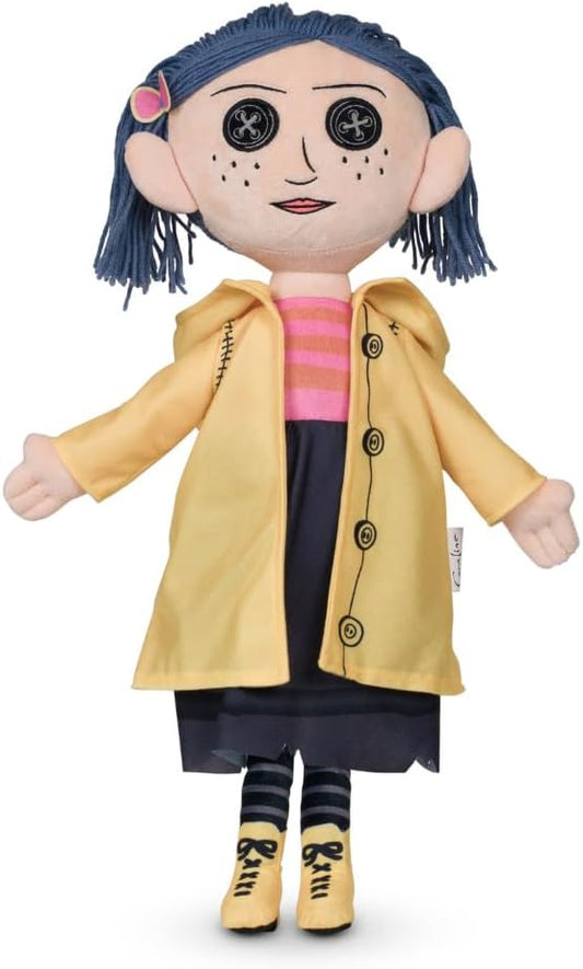 Coraline Cuddle Pillow Plush, Kids Bedding Super Soft Plush Pillow, (Officially Licensed Product) By Franco