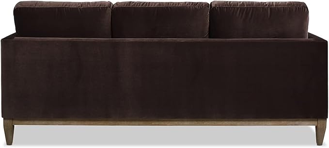 Jennifer Taylor Home Knox 84" Modern Farmhouse Performance Velvet Living Room Sofa Couch