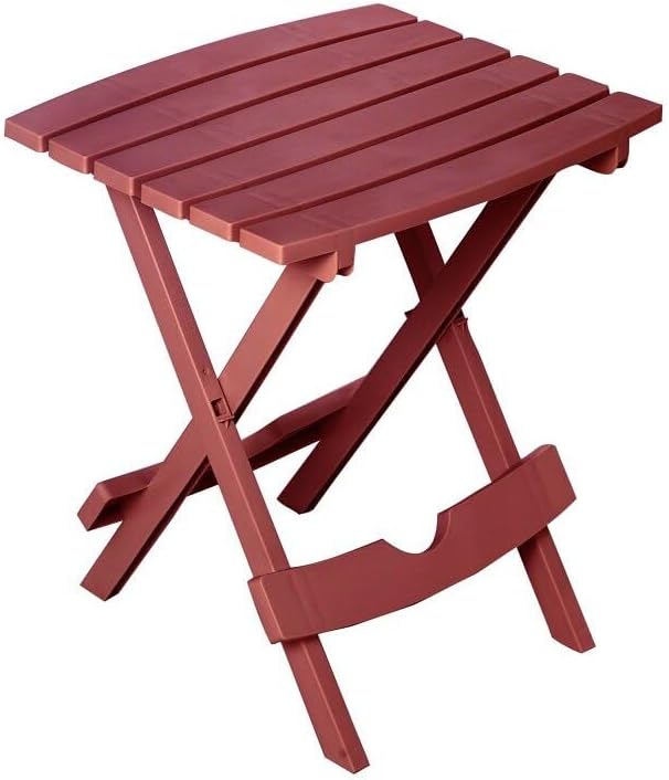 Adams Manufacturing 8510-95-3700 Quick-Fold Side Table, Merlot - Image 5