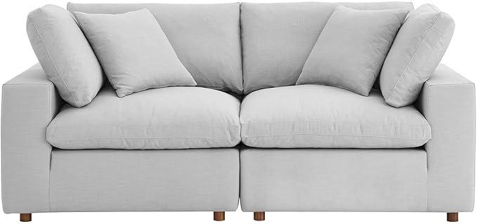 Modway Commix Down-Filled Overstuffed Upholstered Loveseat