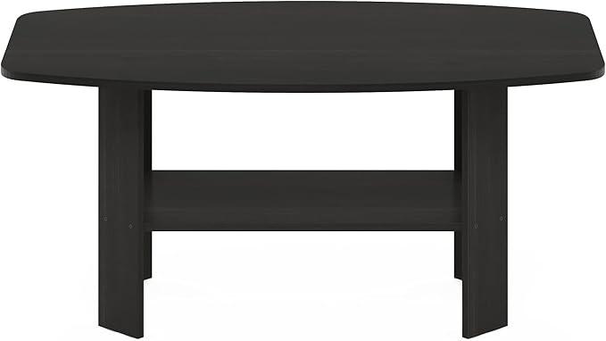 Furinno Simple Design Coffee Table and End Table, Espresso