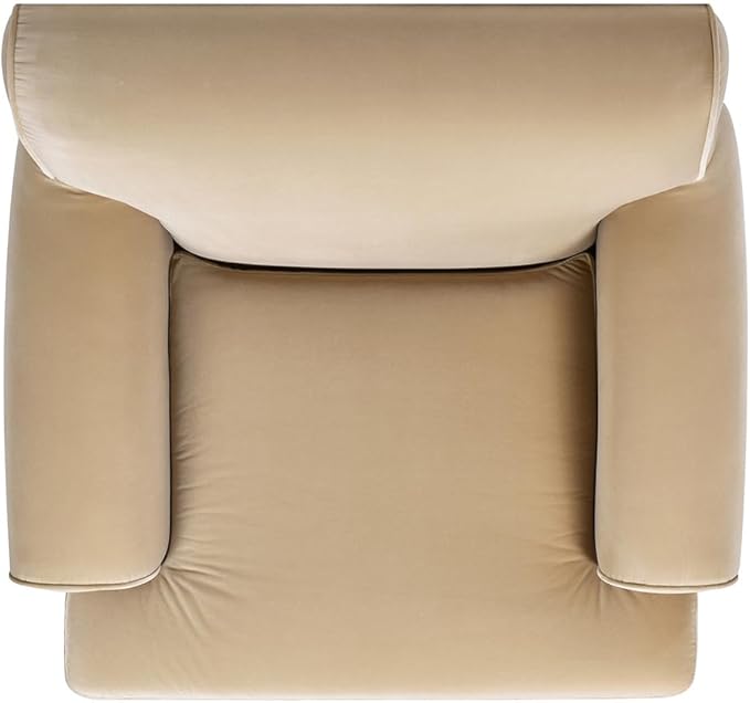 Jennifer Taylor Home Bliss 38" Lawson Living Room Accent Arm Chair with Metal Casters
